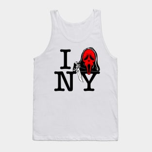 I Scream New York (Black Letters) Tank Top